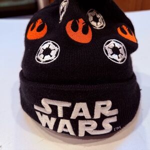 Star Wars Black and Orange Beanie